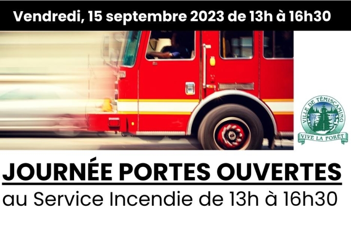 SEMAINE DE LA MUNICIPALITÉ | Invitation - Journée portes ouvertes 