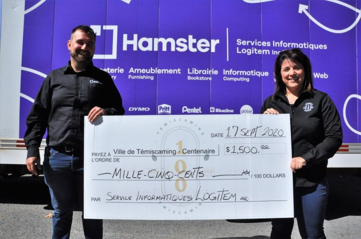 Logitem Informatic Services (Hamster) donates $1500