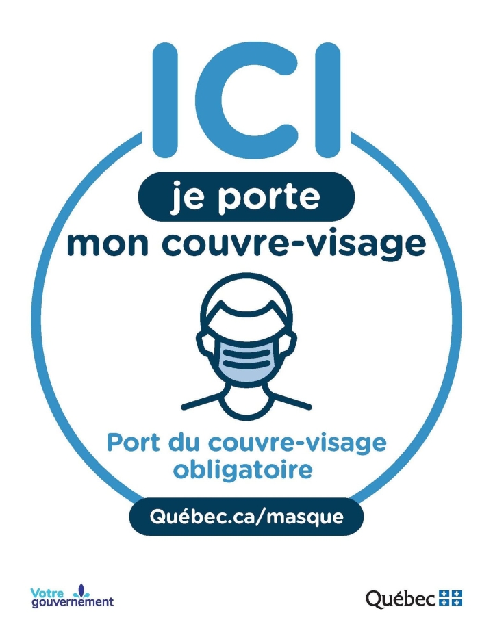 Port du couvre-visage