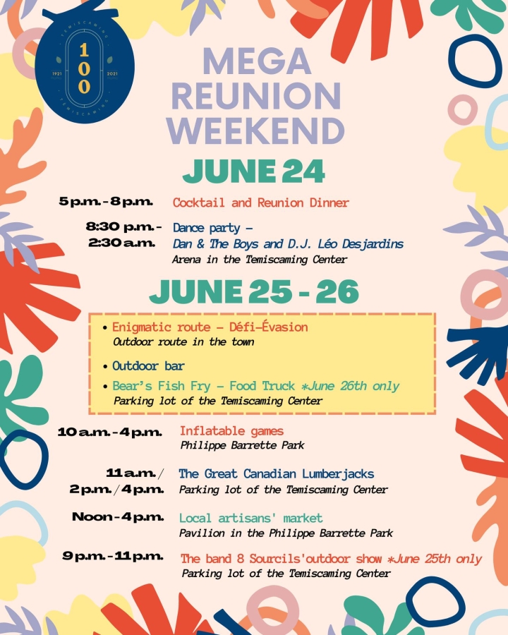 MEGA REUNION WEEKEND : UPDATE