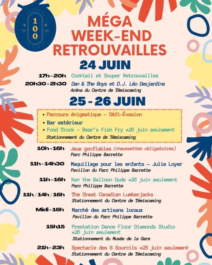 MÉGA WEEK-END RETROUVAILLES - DERNIÈRES NOUVEAUTÉS - PROGRAMMATION