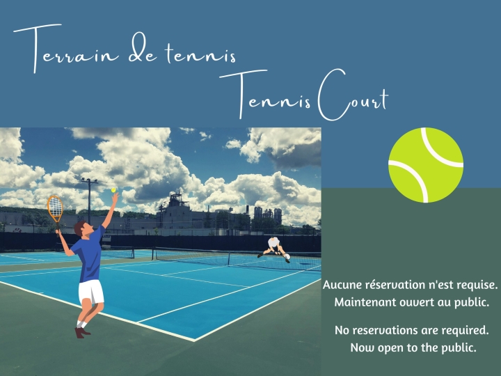 Terrain de tennis
