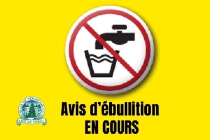 ATTENTION * Avis d'ébullition de l'eau