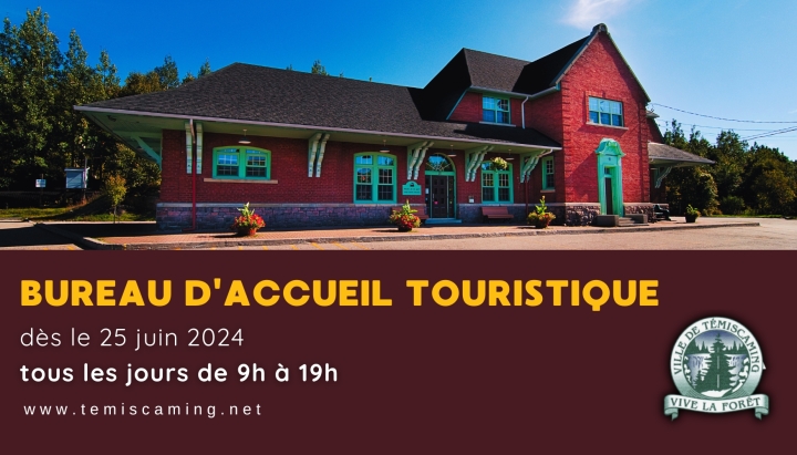 OUVERTURE DU BUREAU D'ACCUEIL TOURISTIQUE | 25 JUIN 2024