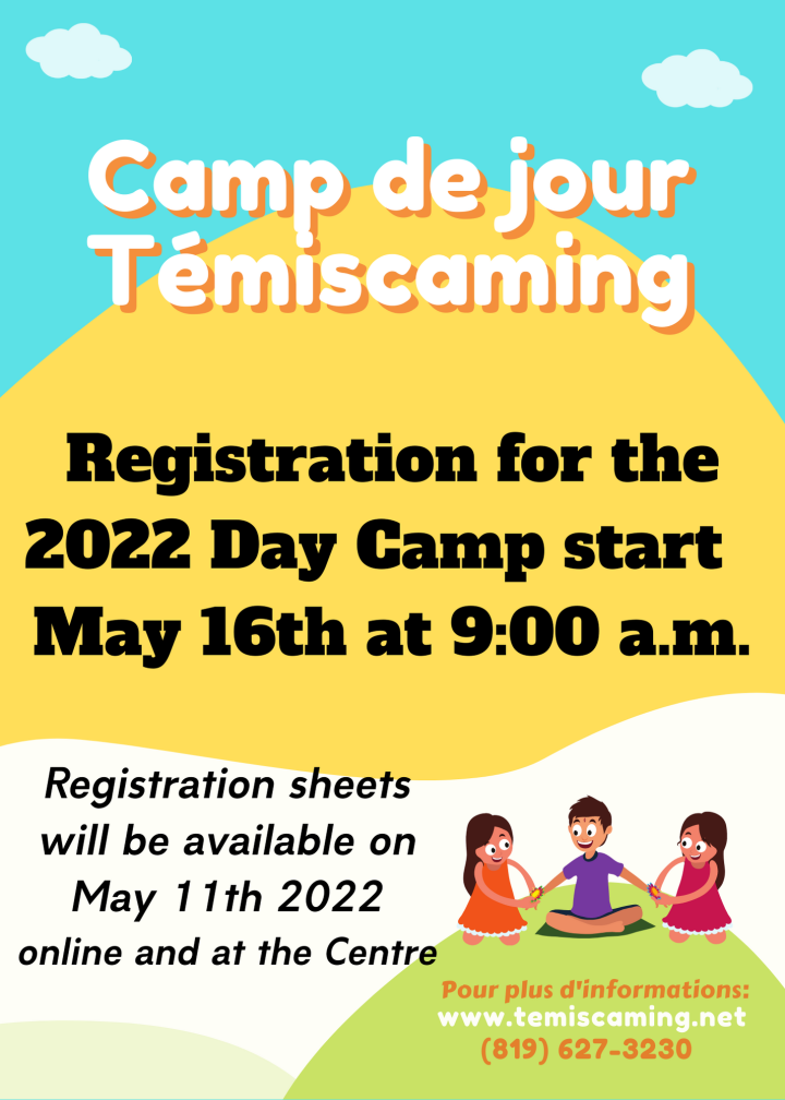 Day camp - Registrations
