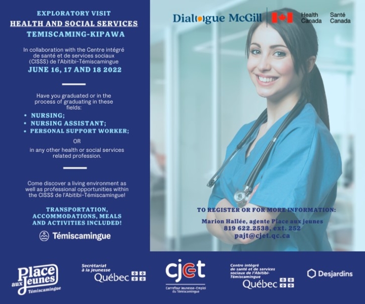 Exploratory stay Health and Social Services in Temiscaming