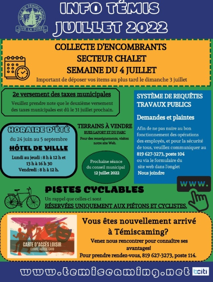 Info Témis - Juillet 2022