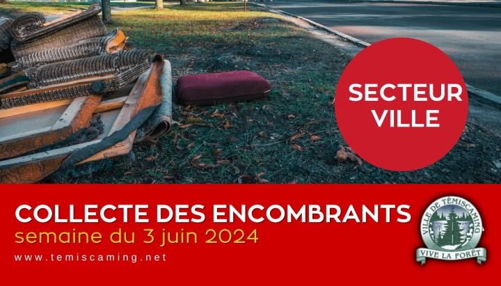 COLLECTE DES ENCOMBRANTS |