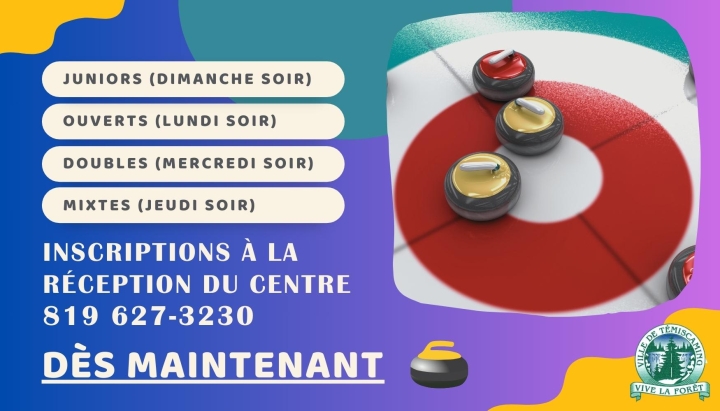 SAISON DE CURLING | INSCRIPTIONS