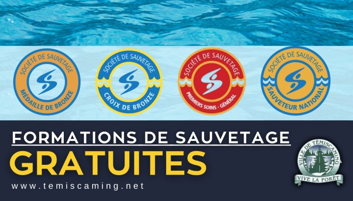 FORMATION DE SAUVETAGE | GRATUITES