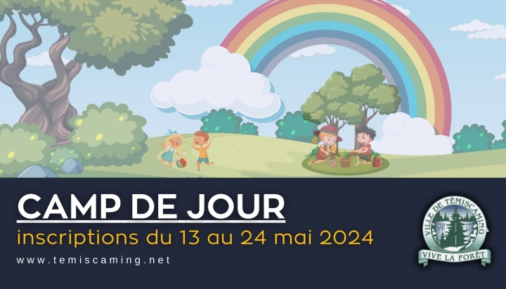 CAMP DE JOUR | INSCRIPTIONS