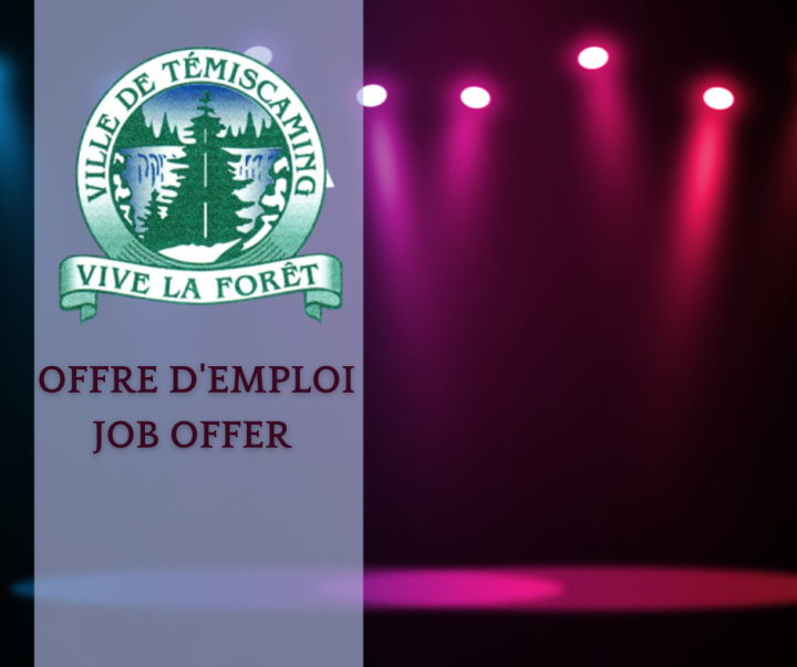 Offre d'emploi - Directeur des loisirs et de la culture