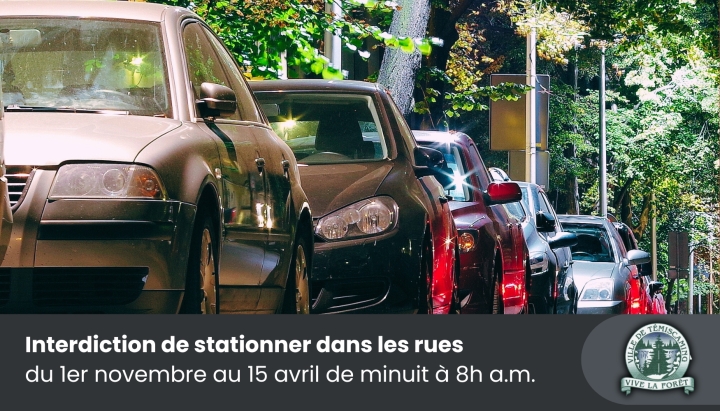 NO STREET PARKING | NOVEMBER 1, 2023