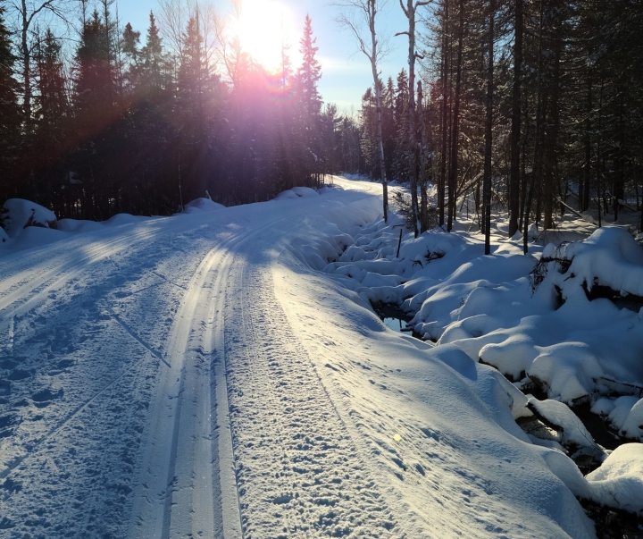 Bike path from Lafort Street to Little Canada Road