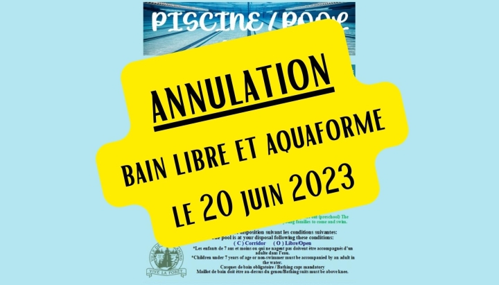 PISCINE MUNICIPALE - 20 JUIN 2023