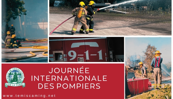 JOURNÉE INTERNATIONALE DES POMPIERS | 4 MAI