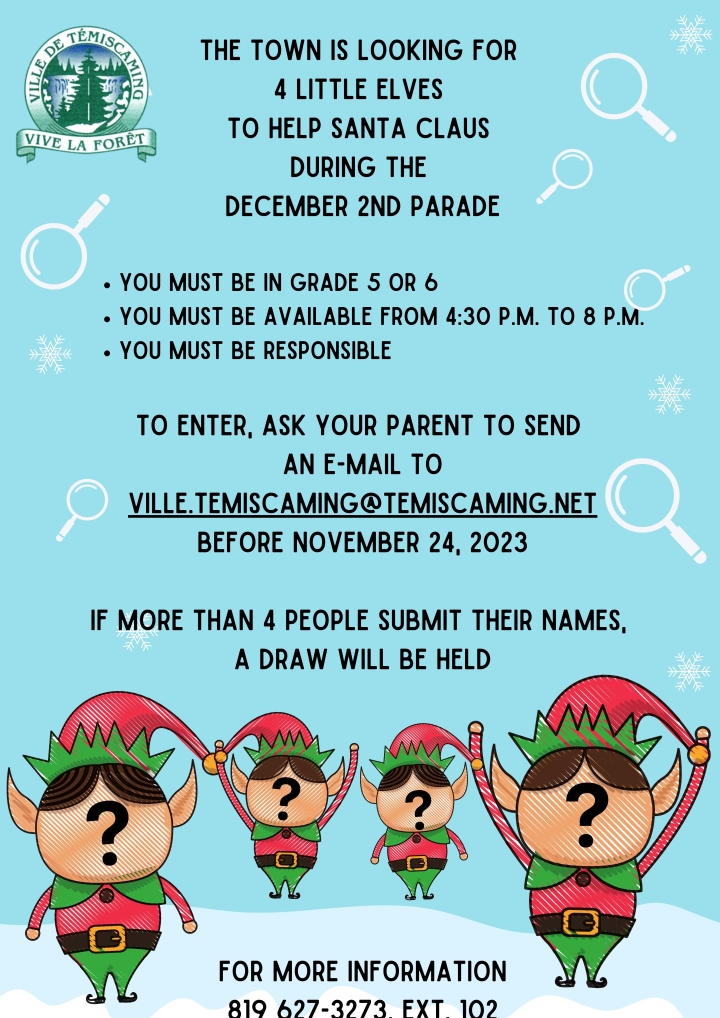 LOOKING FOR LITTLE ELVES | SANTA CLAUS PARADE