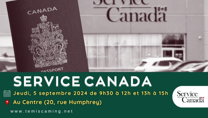 SERVICE CANADA | SEPTEMBER