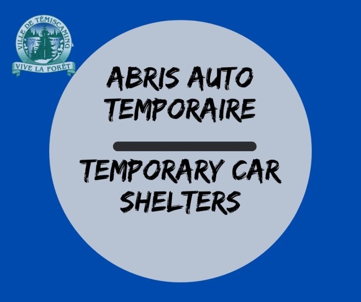 Temporary car shelters