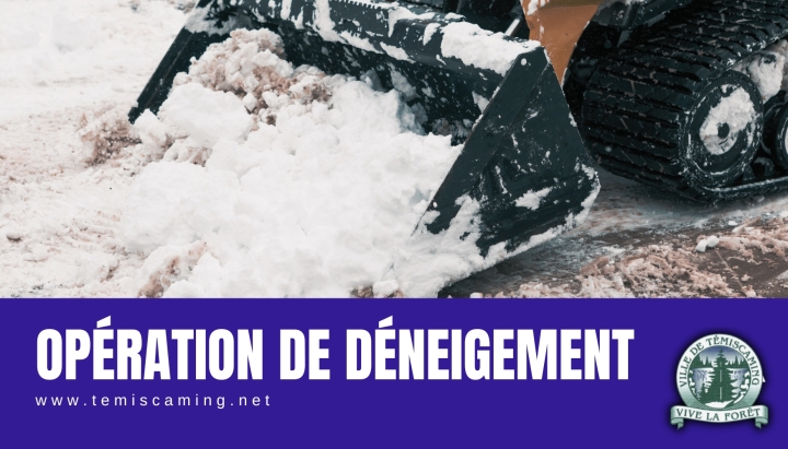 OPÉRATION DE DÉNEIGEMENT |