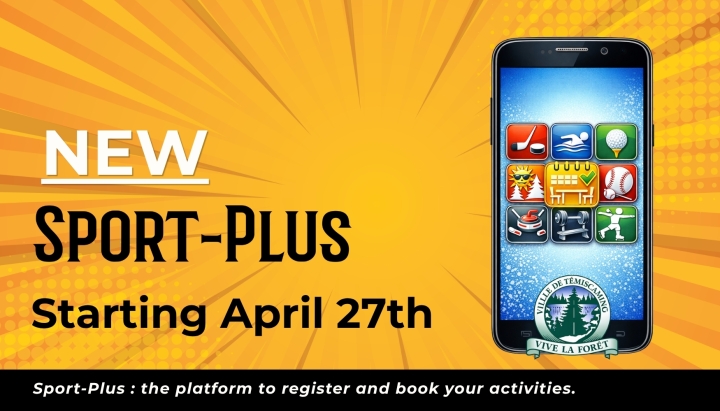 SPORT-PLUS IS COMING TO TEMISCAMING!