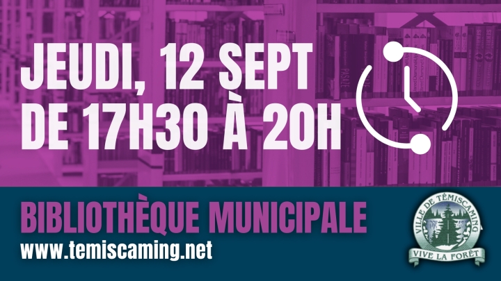 BIBLIOTHÈQUE MUNICIPALE |