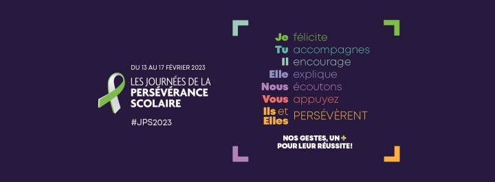 JOURNÉES DE LA PERSÉVÉRANCE SCOLAIRE