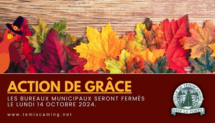ACTION DE GRÂCE | 14 OCTOBRE 2024