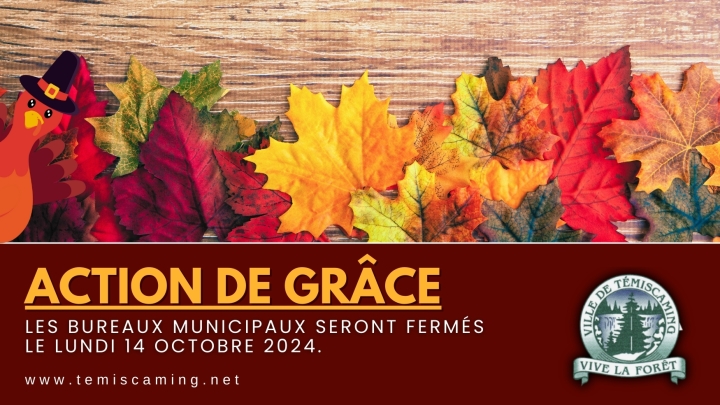 ACTION DE GRÂCE | 14 OCTOBRE 2024