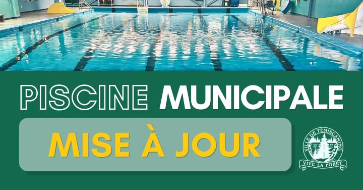 PISCINE MUNICIPALE | MISE À JOUR