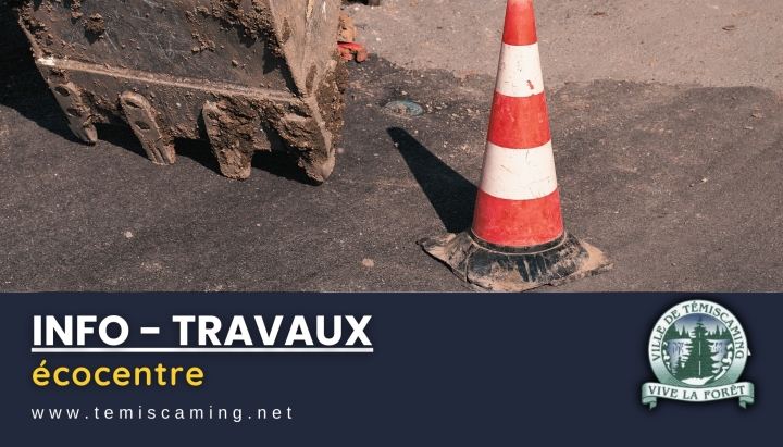 INFO-TRAVAUX | ÉCOCENTRE