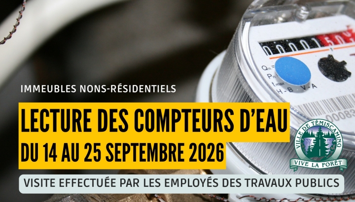 INSPECTION DES COMPTEURS D'EAU