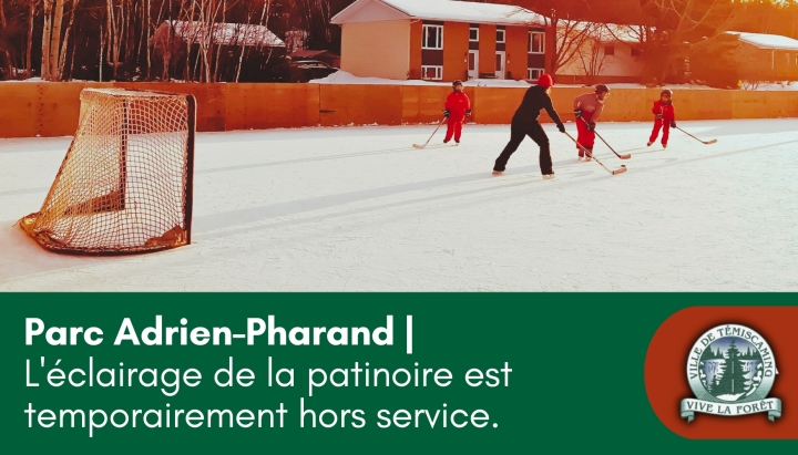 OUTDOOR SKATING RINK | LIGHTING