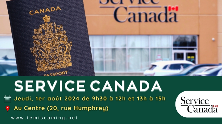 SERVICE CANADA | AOÛT