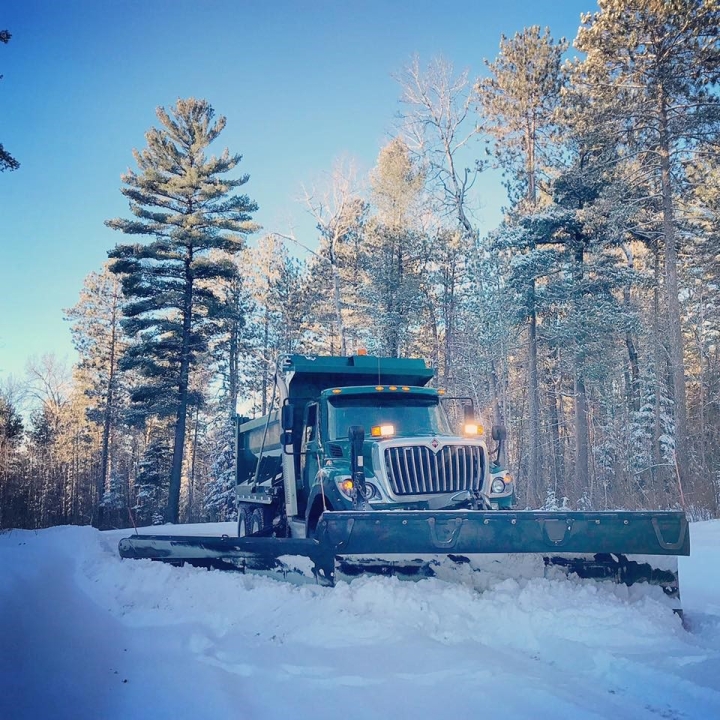 Déneigement à Témiscaming