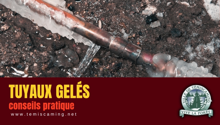 TUYAUX GELÉS | CONSEILS PRATIQUE