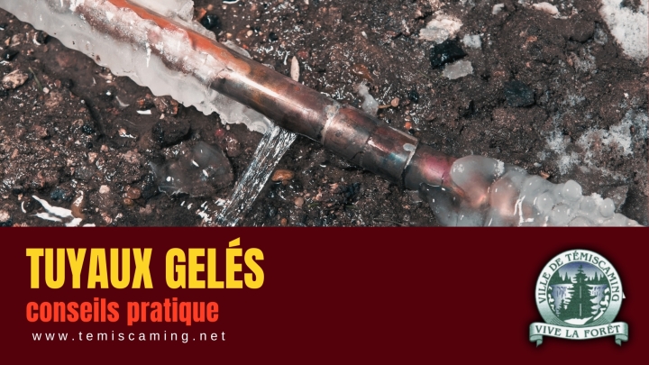 TUYAUX GELÉS | CONSEILS PRATIQUE